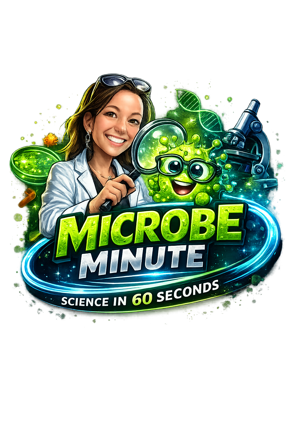 Microbe Minute - A bit about what microbes can & do, do for us.